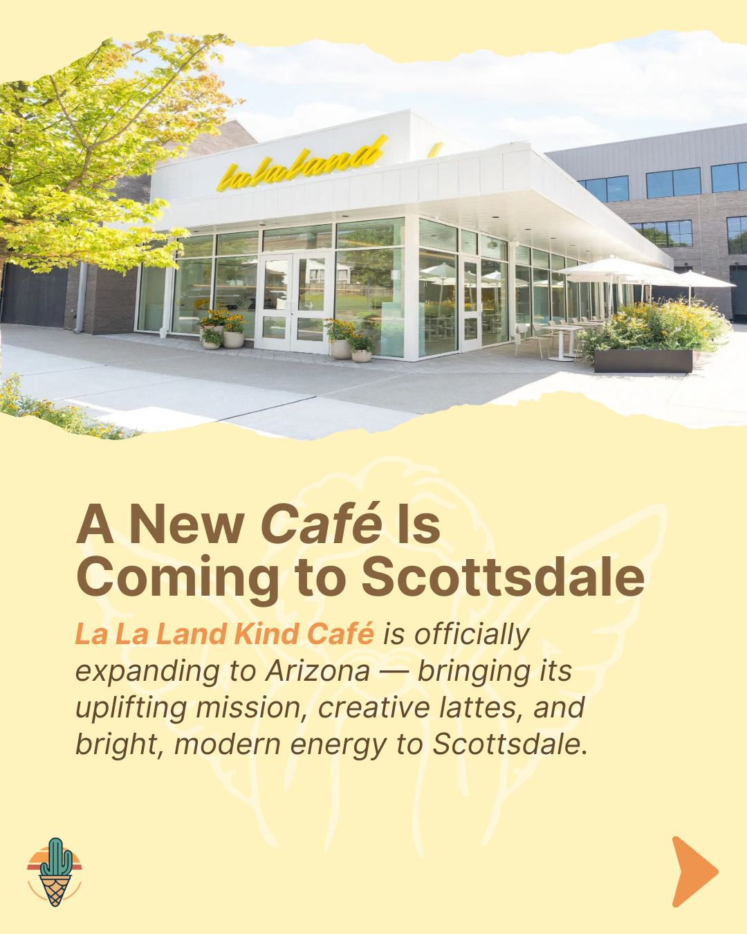 Campaign La La Land Kind Cafe slide 1
